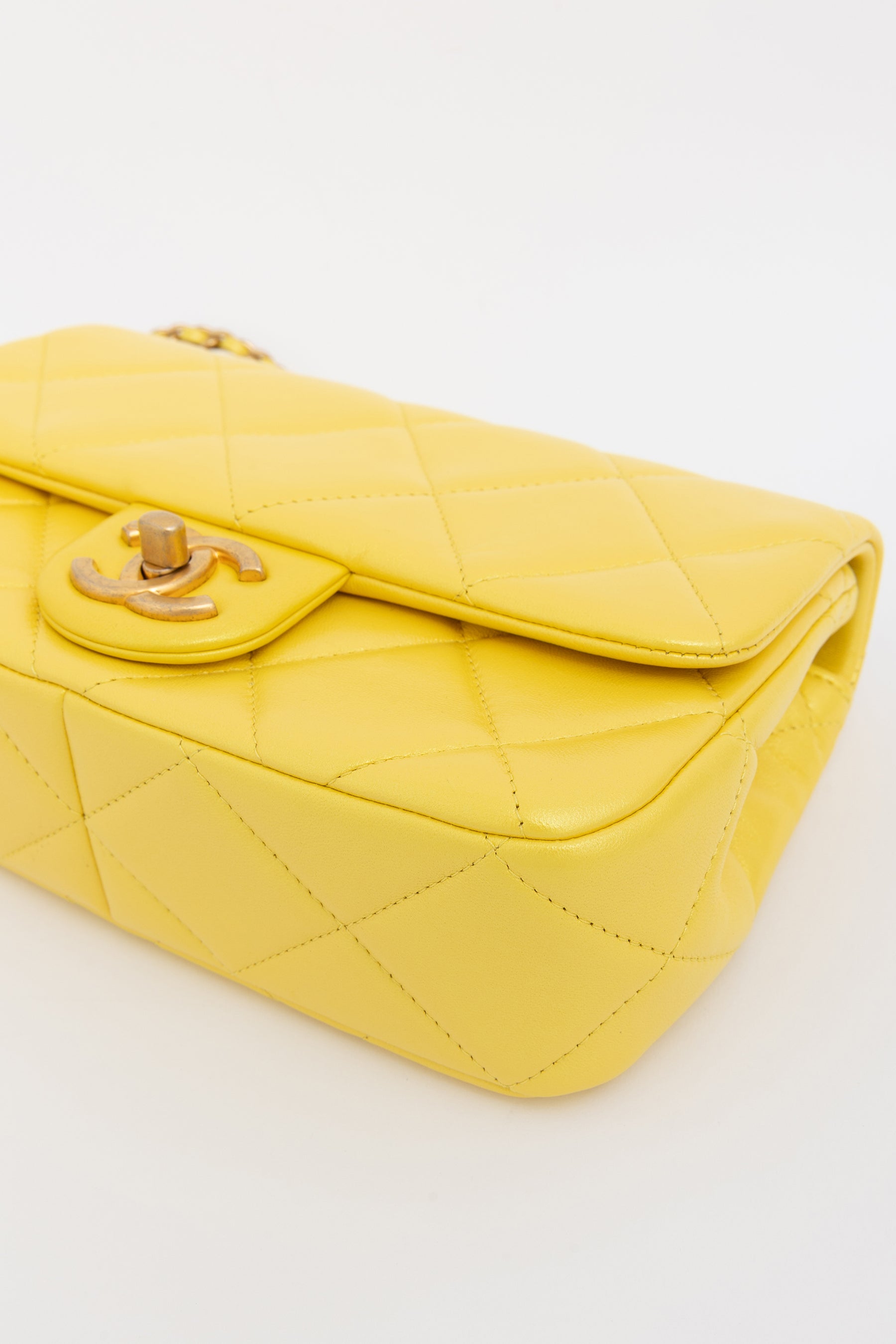Twin Pearl Flap Bag