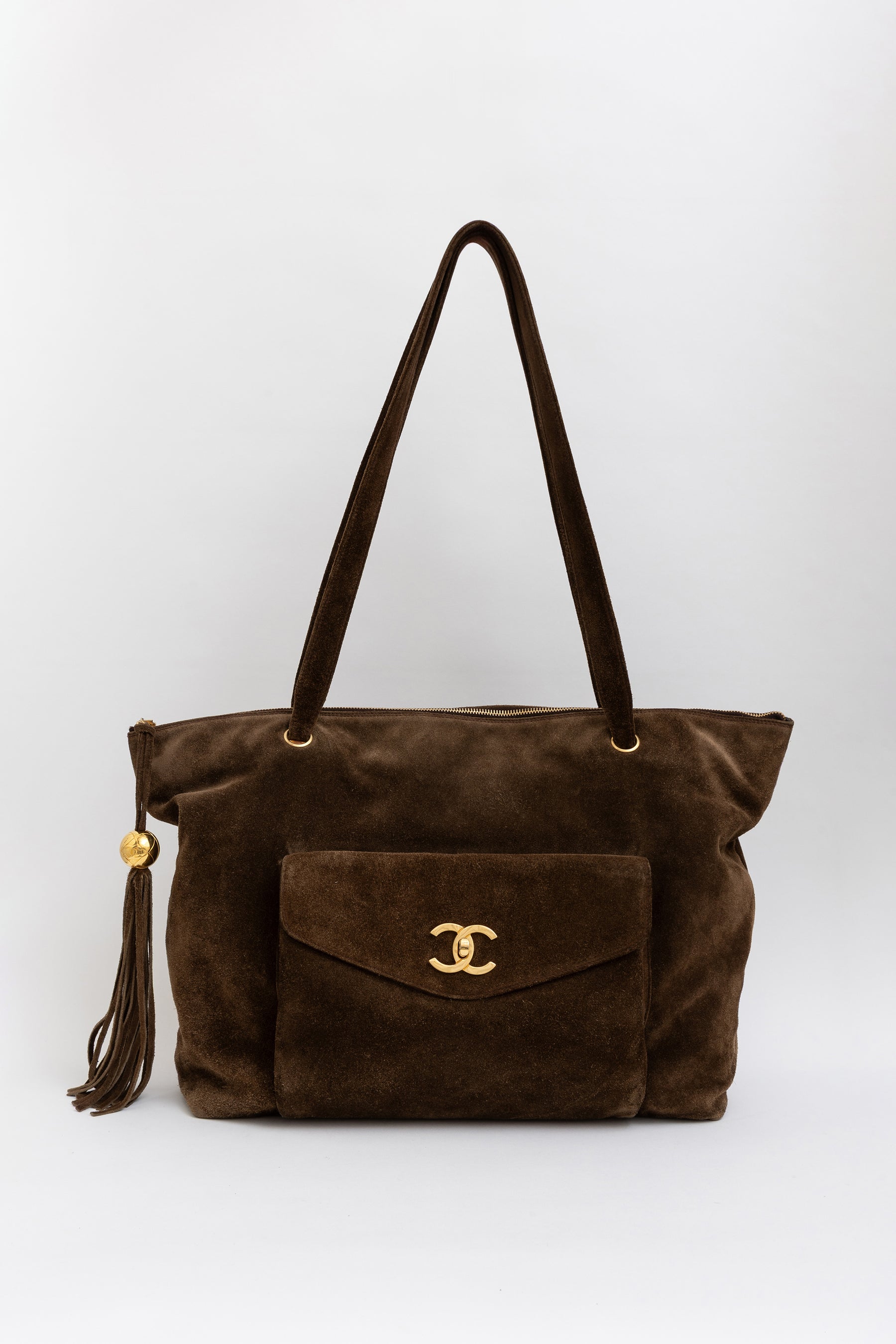 Suede Vintage CC Tote