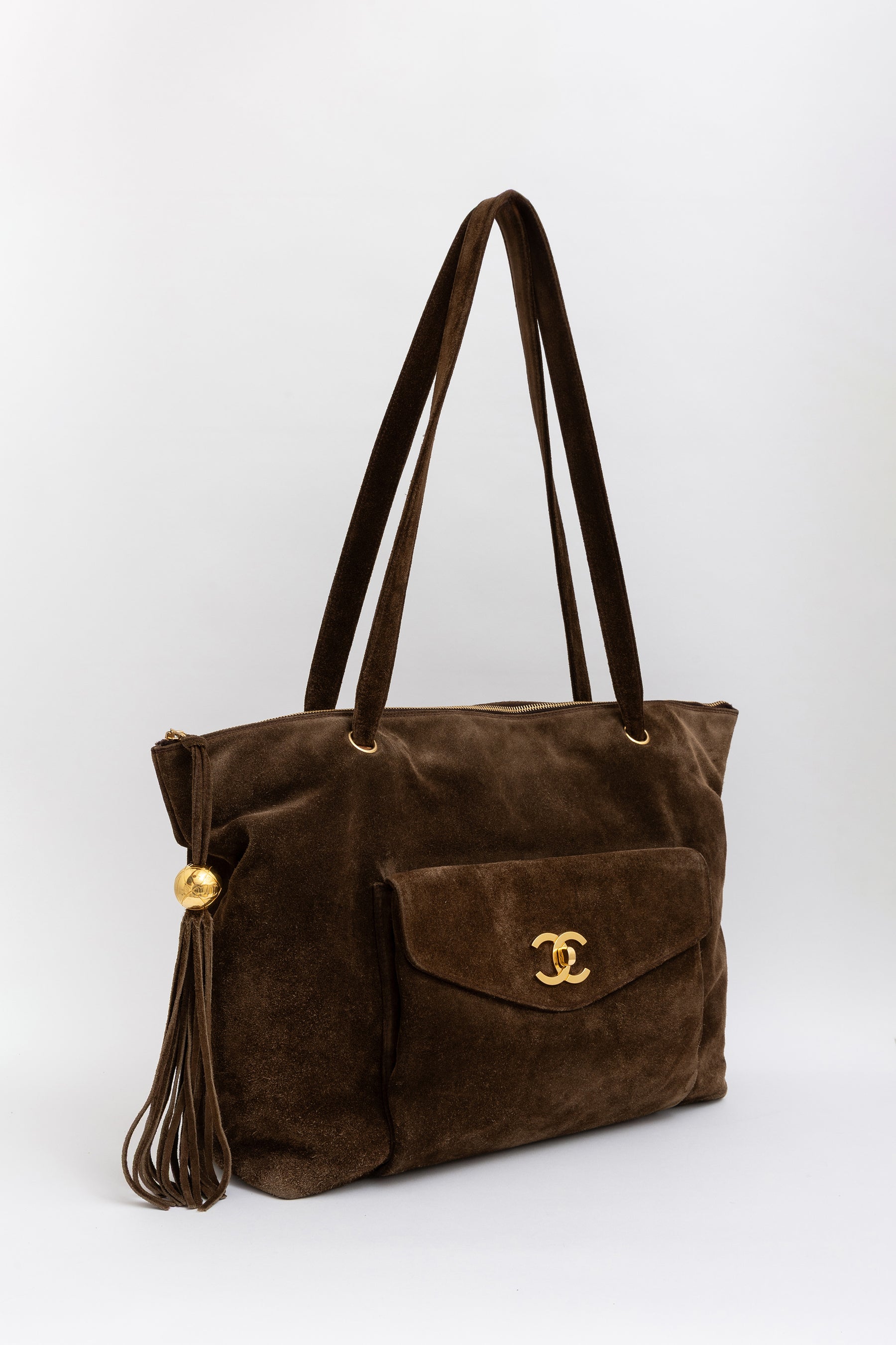Suede Vintage CC Tote