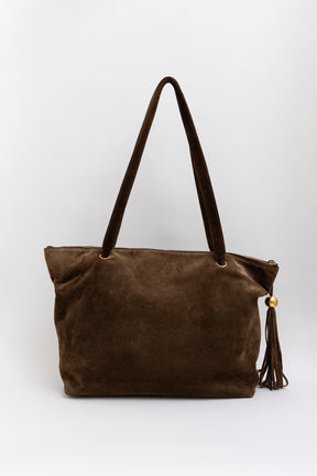 Suede Vintage CC Tote
