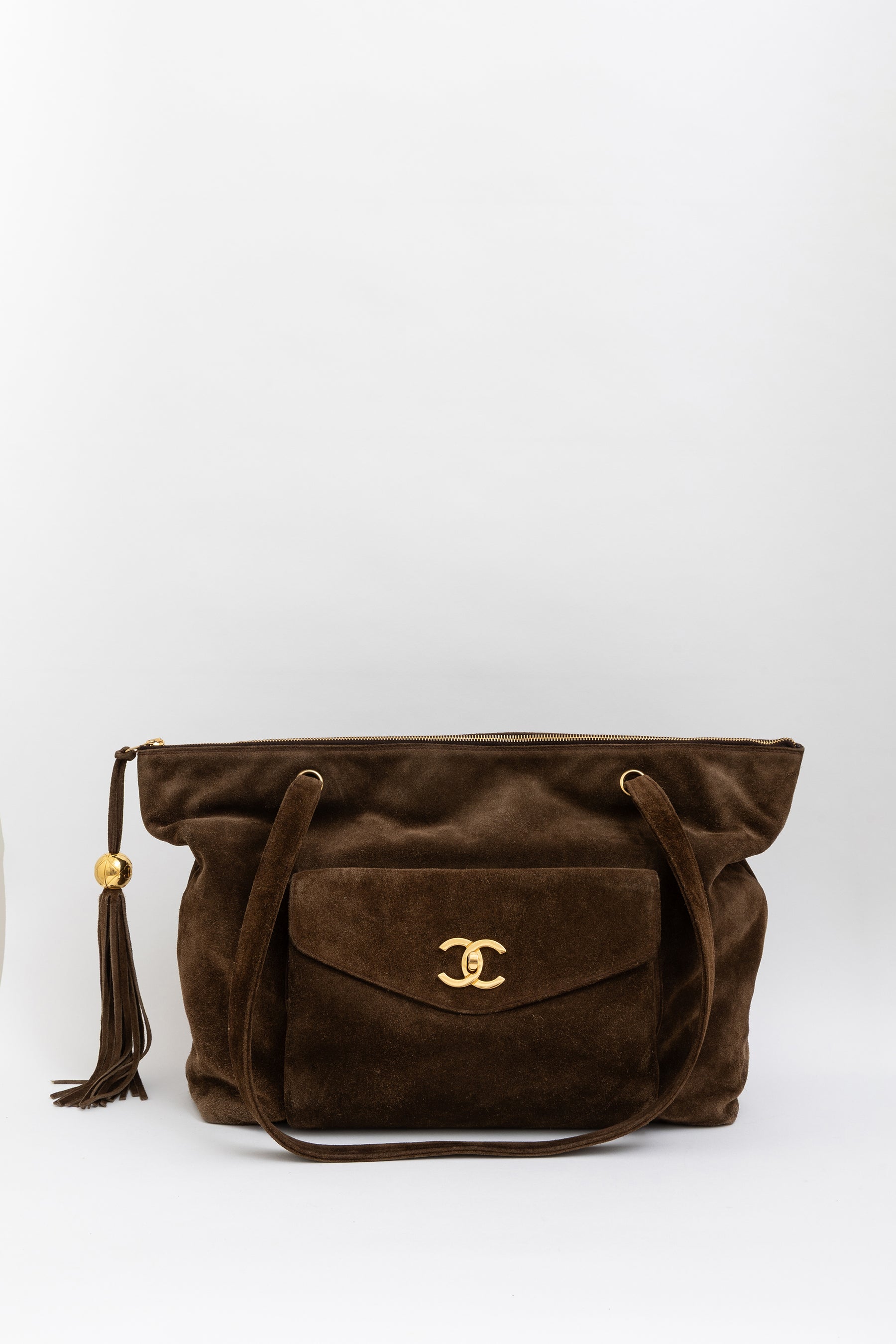 Suede Vintage CC Tote