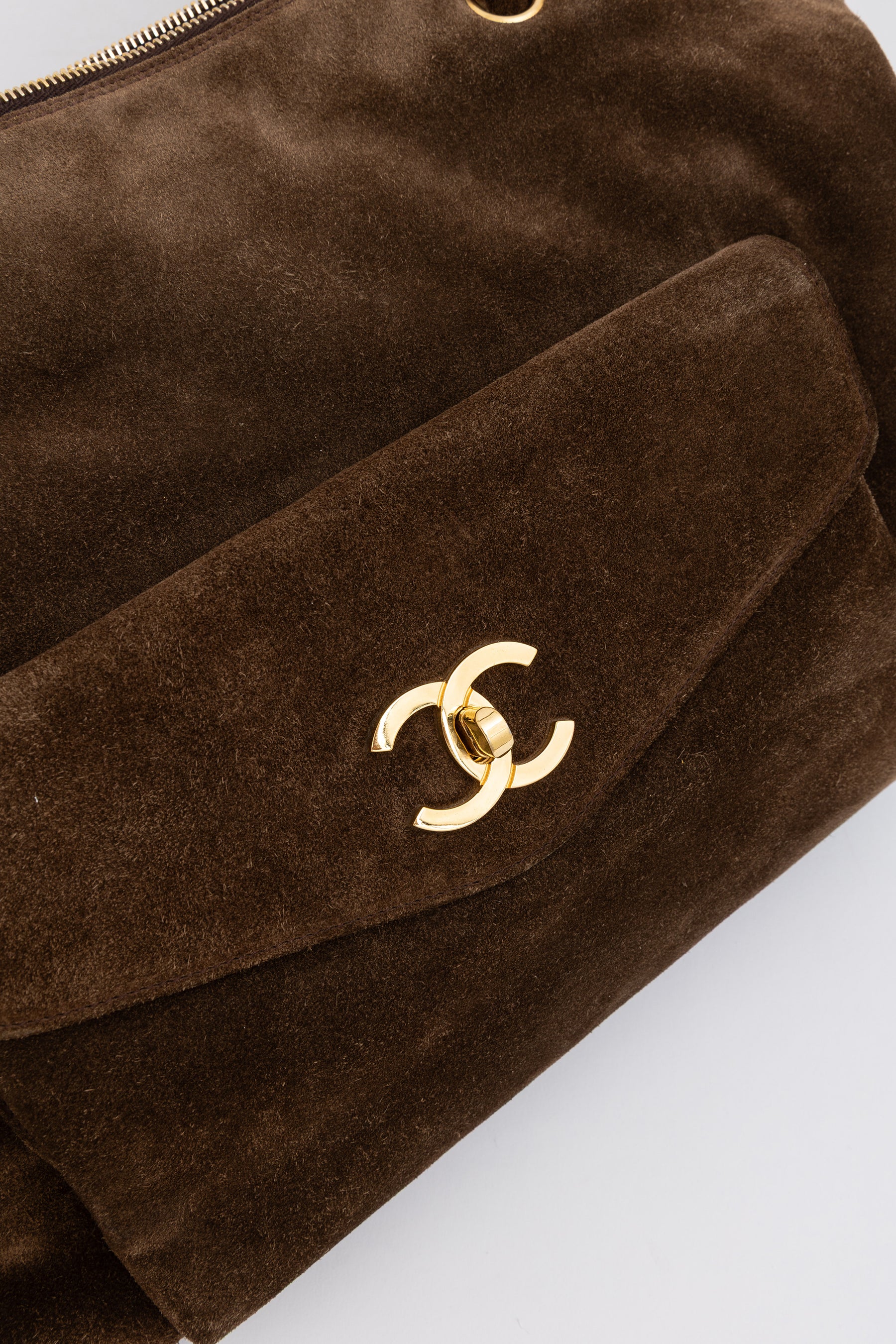 Suede Vintage CC Tote