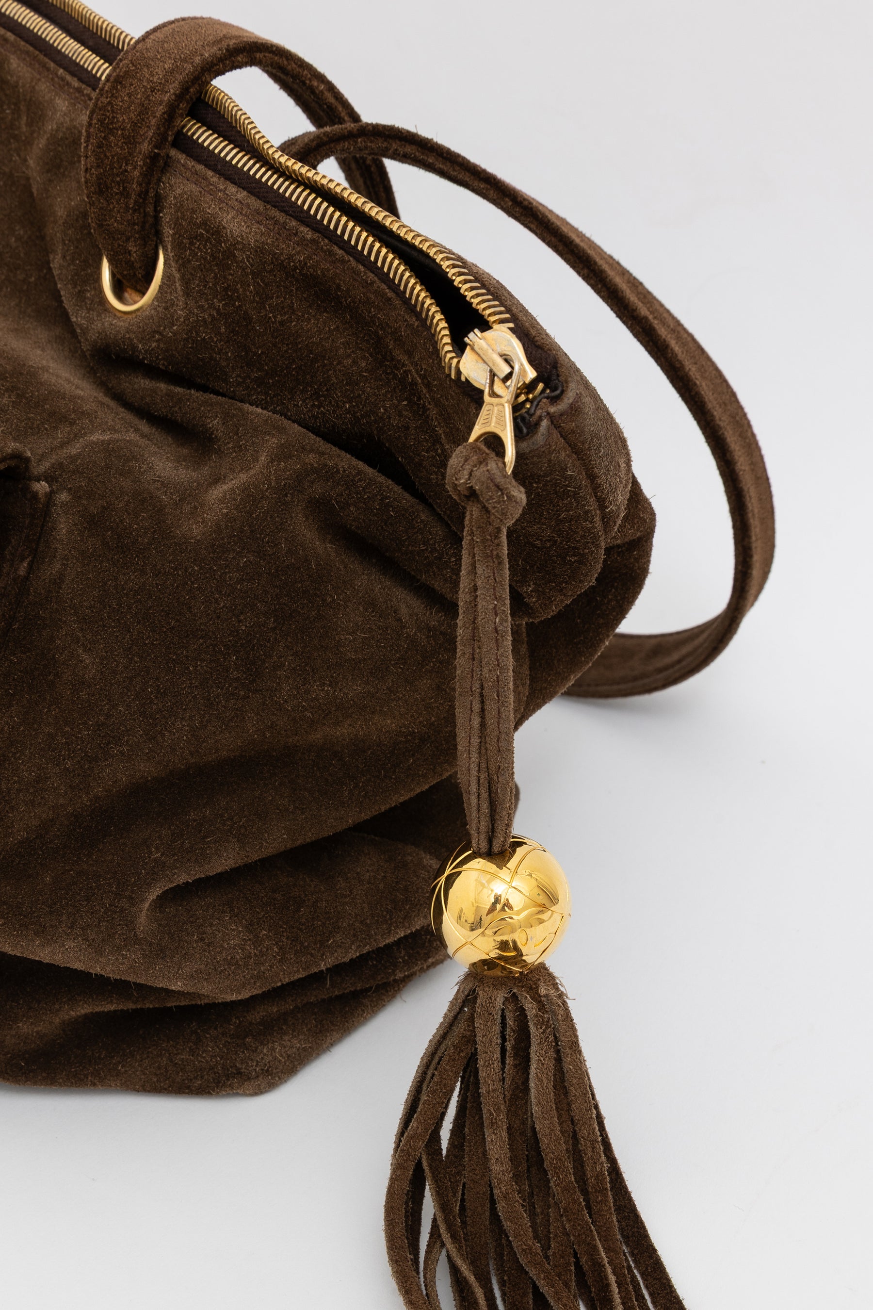 Suede Vintage CC Tote