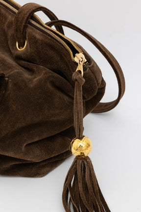 Suede Vintage CC Tote