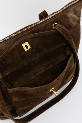 Suede Vintage CC Tote