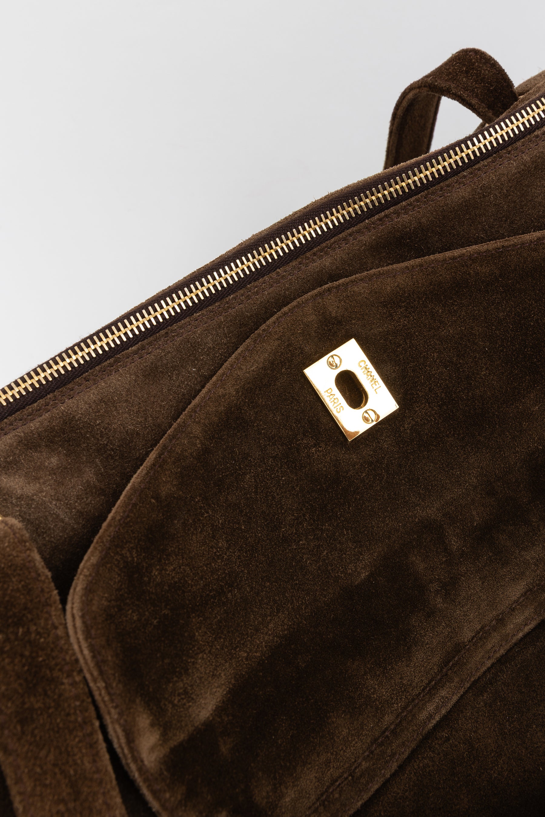 Suede Vintage CC Tote