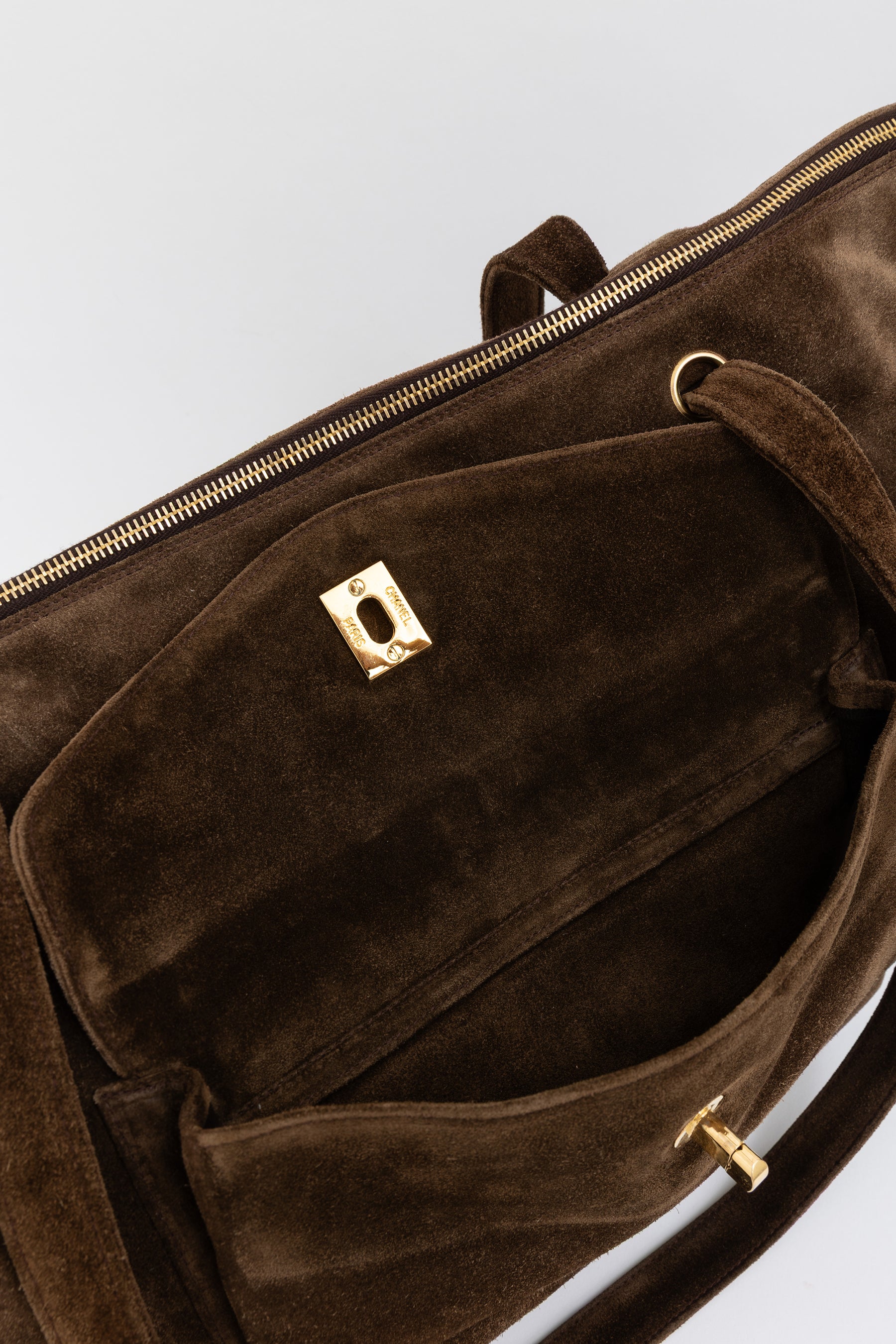 Suede Vintage CC Tote