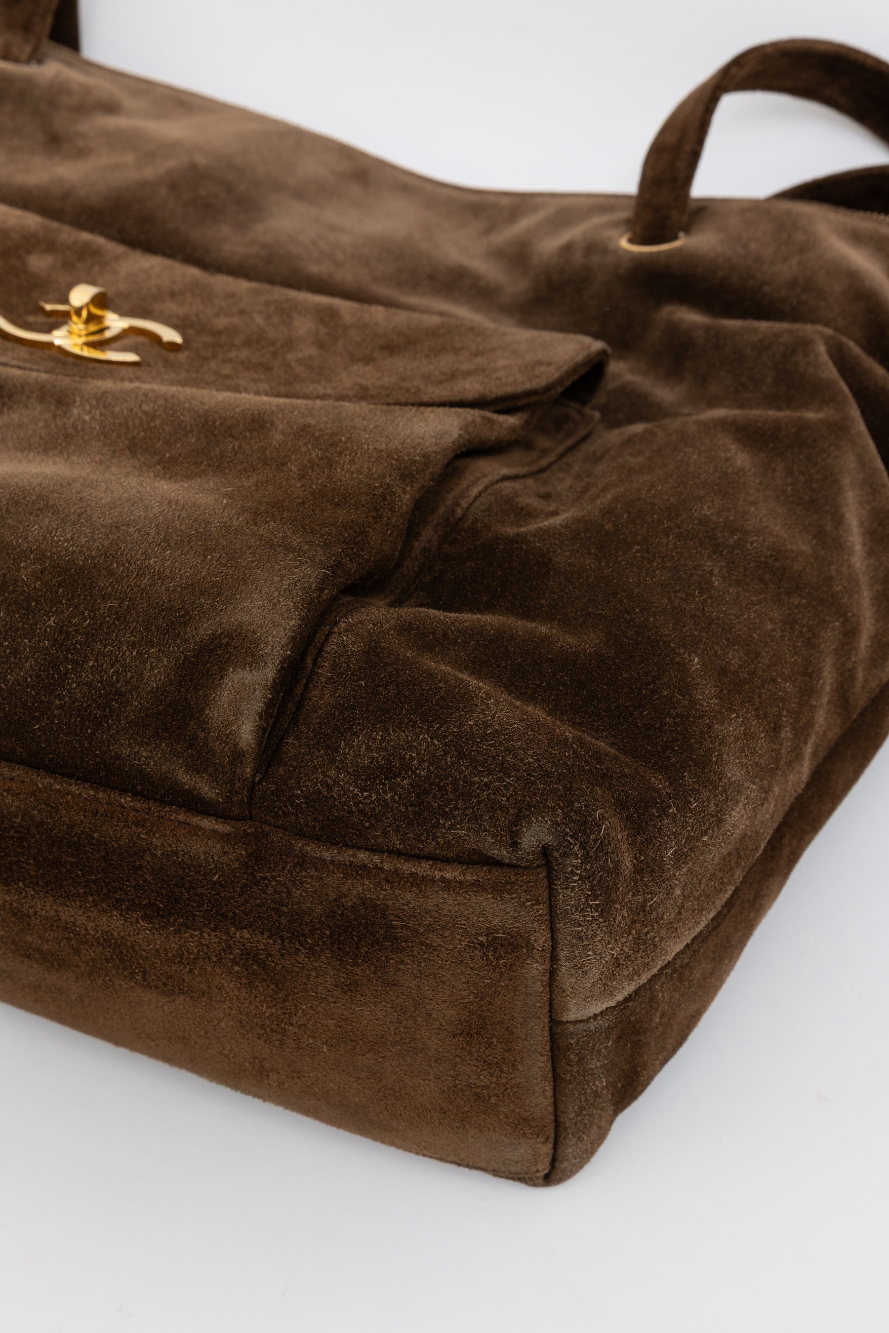 Suede Vintage CC Tote