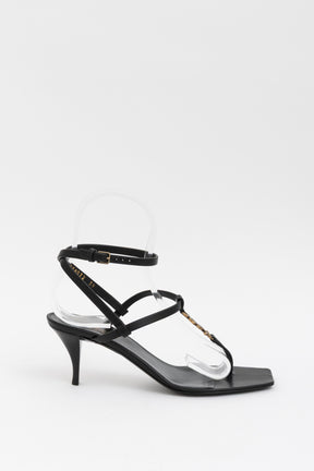 Logo Strappy Heels