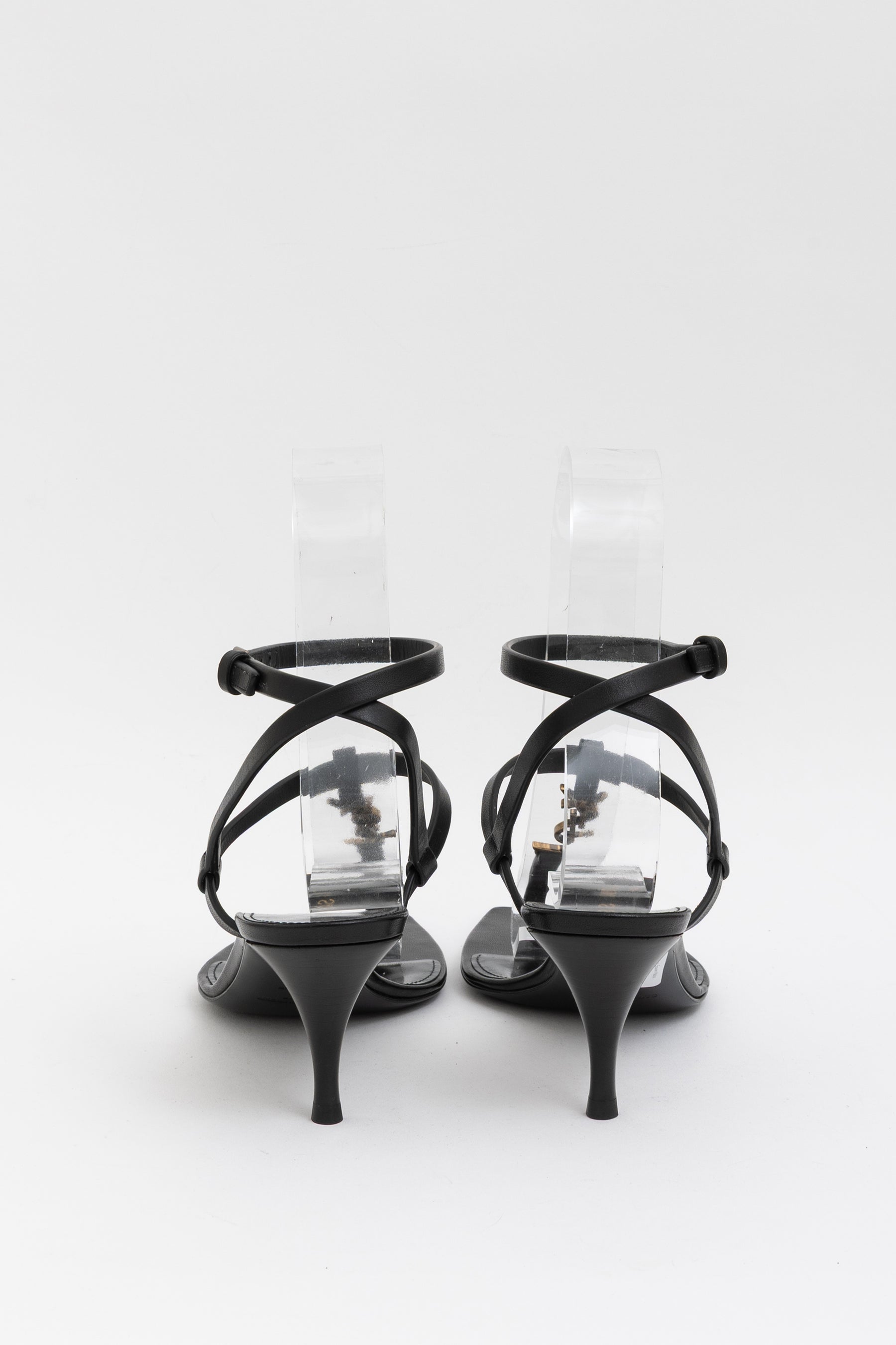 Logo Strappy Heels