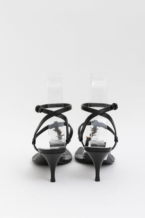 Logo Strappy Heels