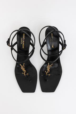 Logo Strappy Heels