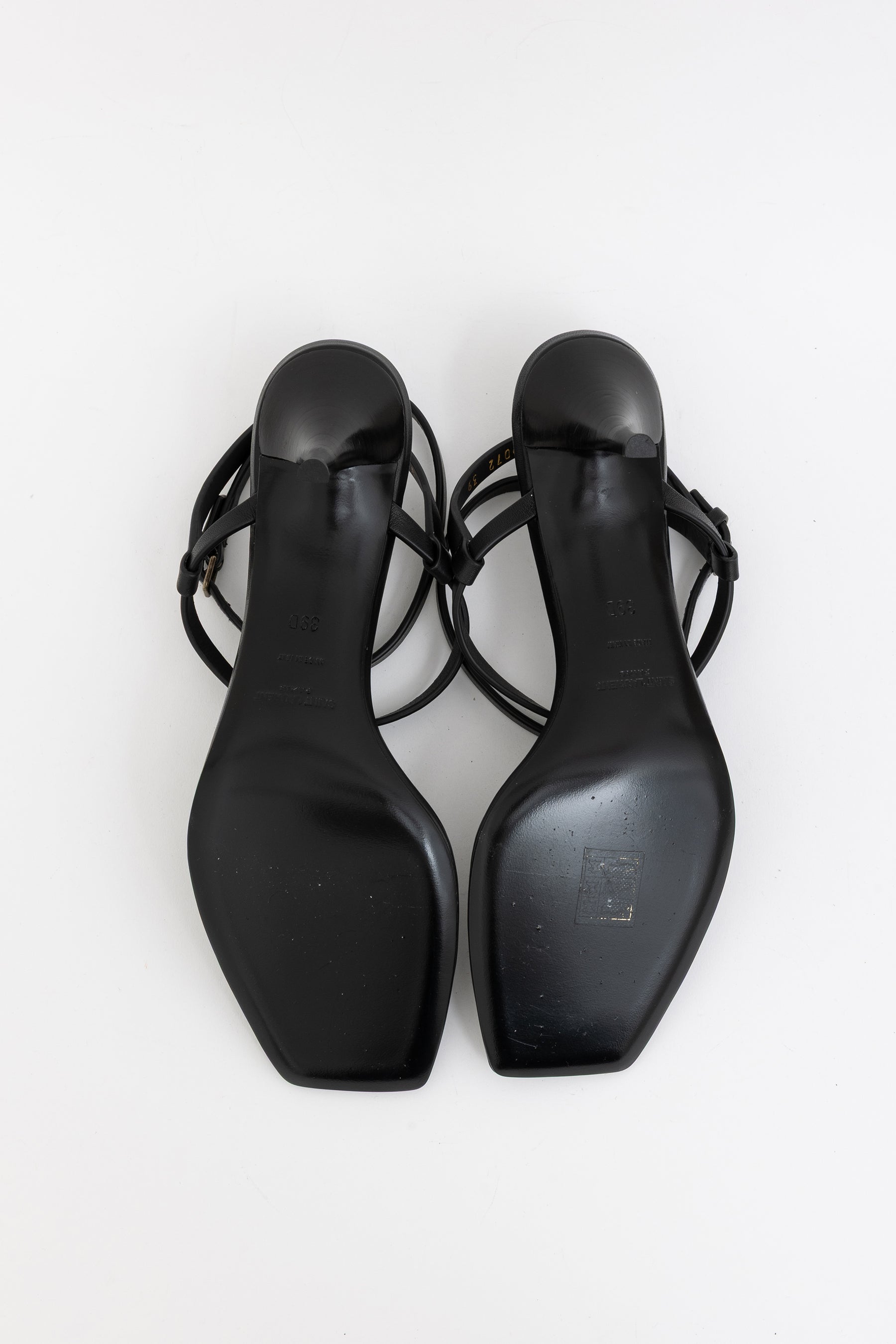 Logo Strappy Heels