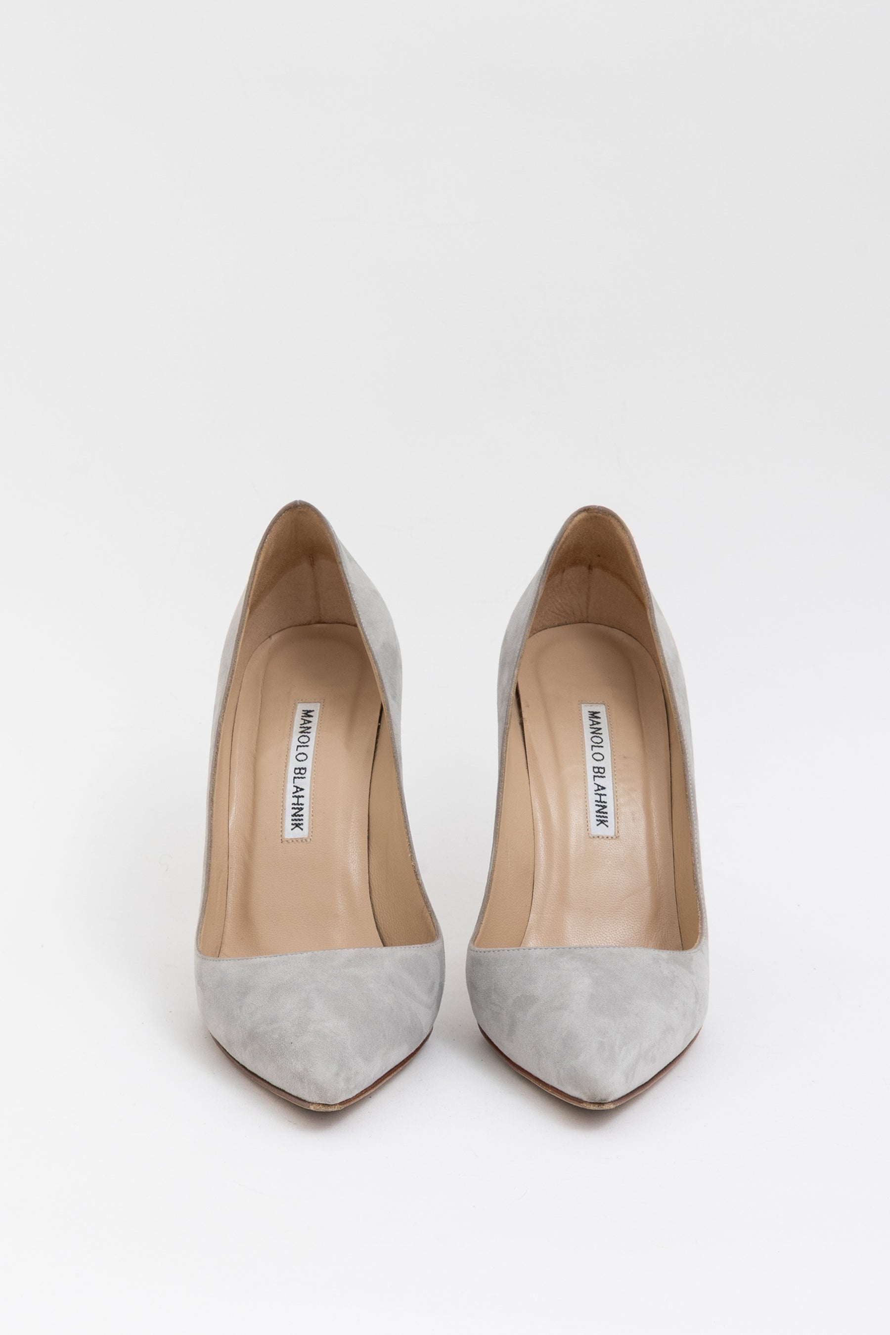 Suede Pumps