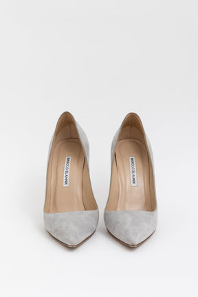 Suede Pumps