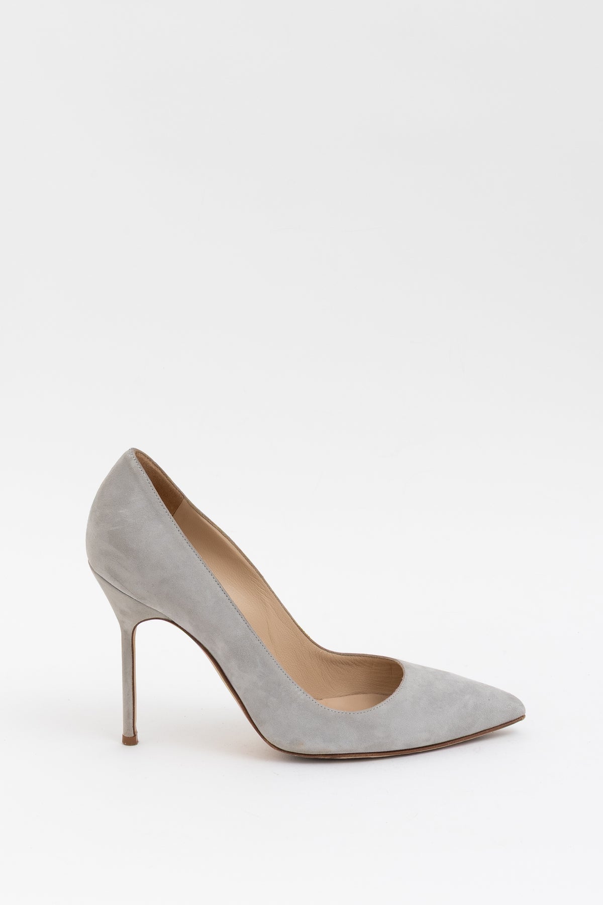 Suede Pumps