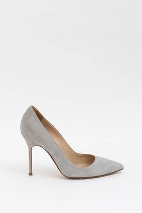 Suede Pumps