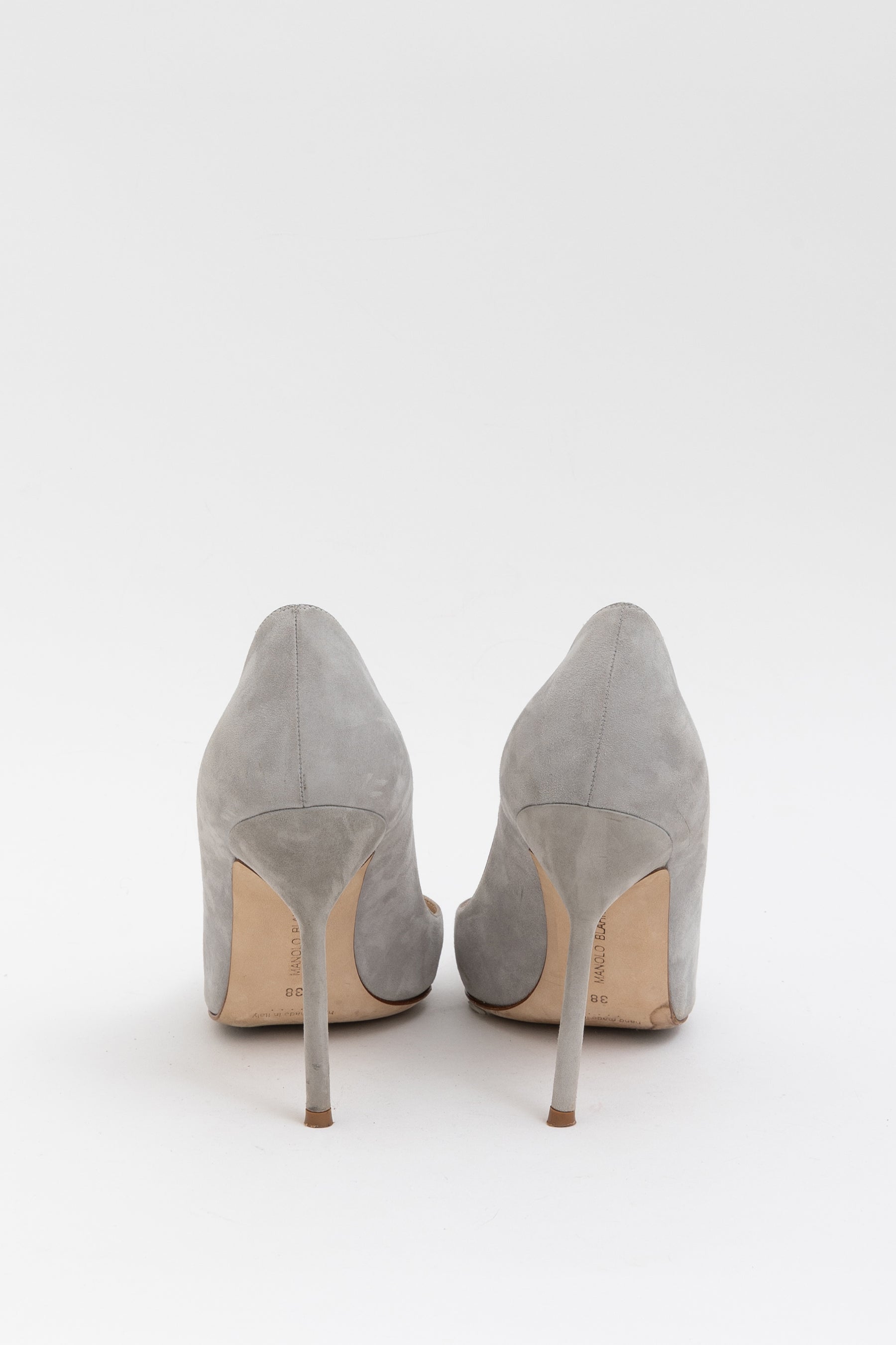 Suede Pumps