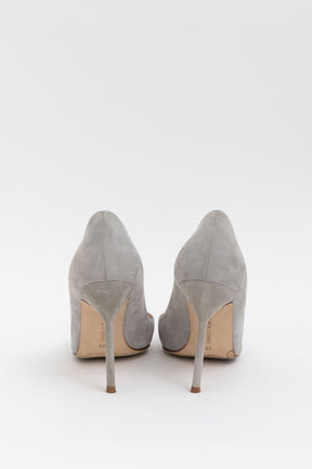 Suede Pumps