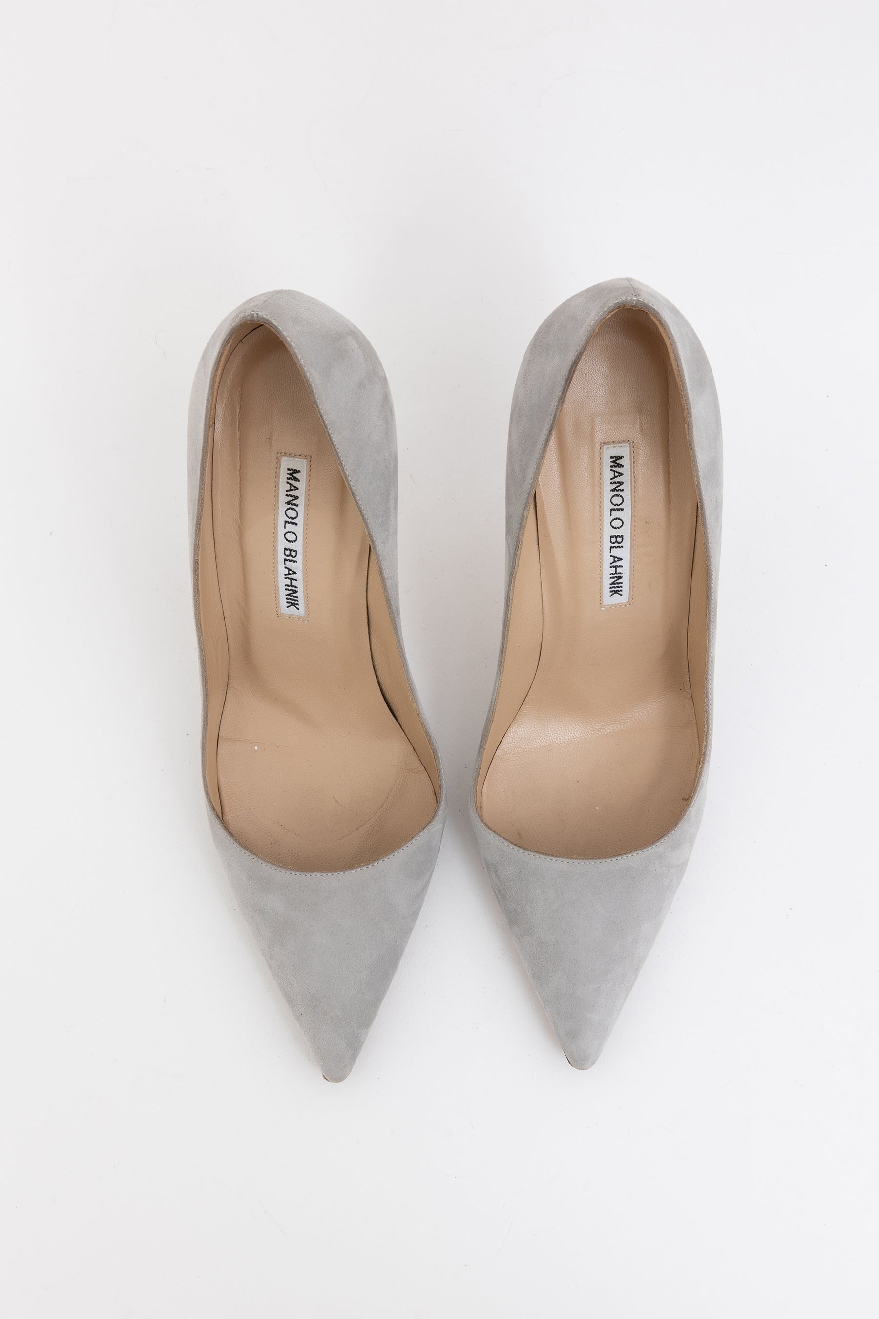 Suede Pumps