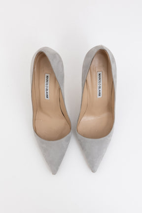 Suede Pumps