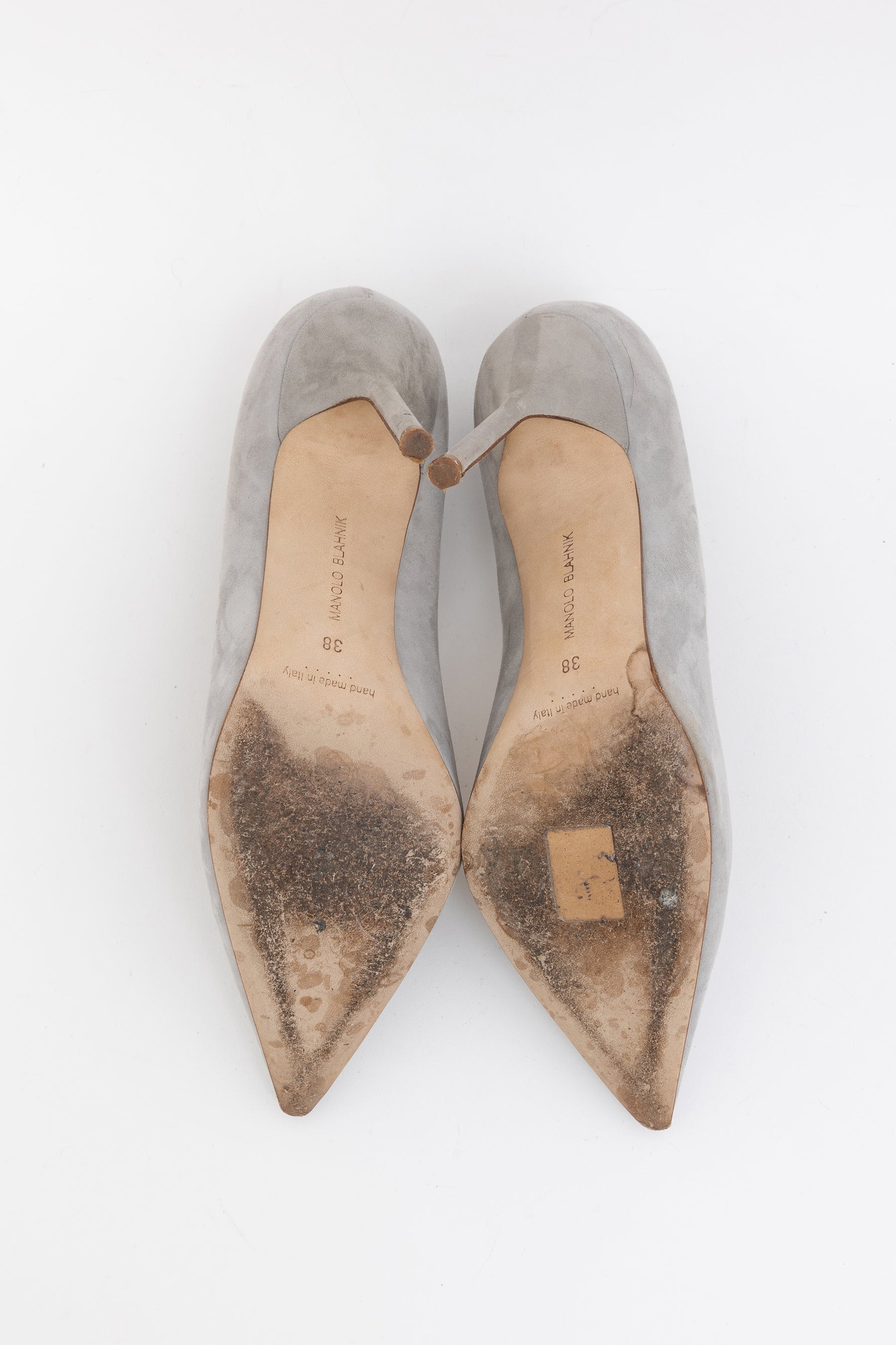 Suede Pumps