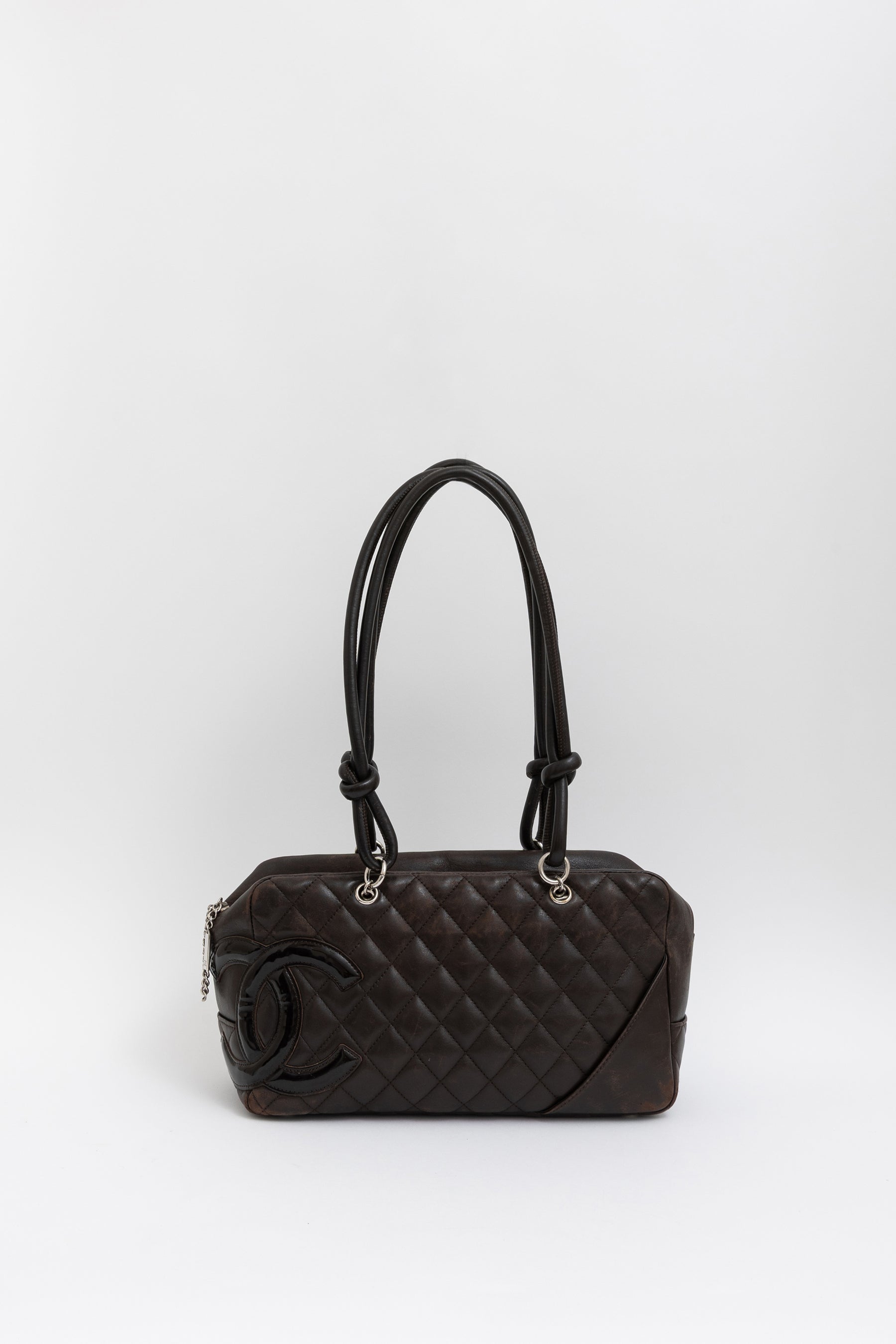 Quilted Shoulder Bowling Bag