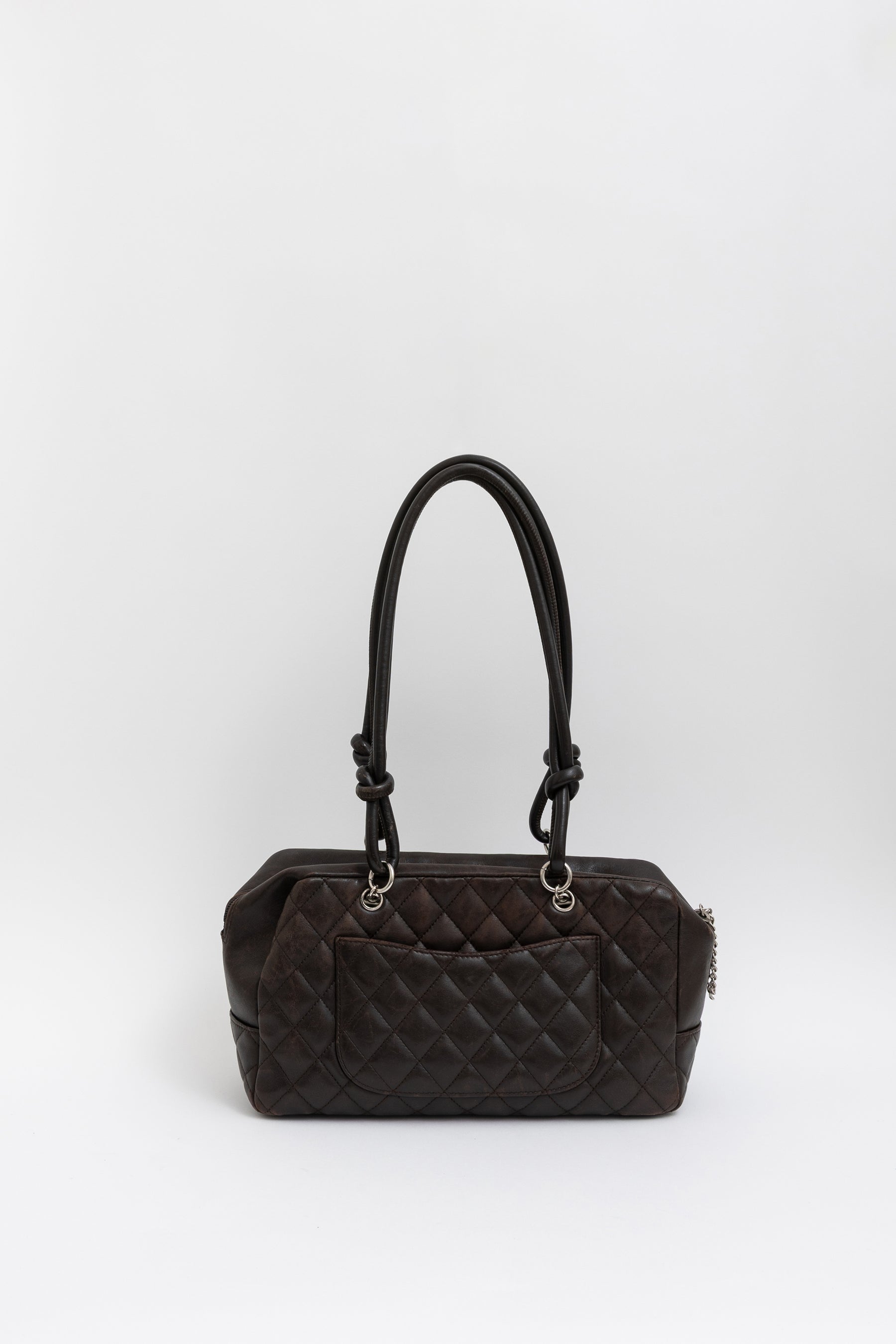 Quilted Shoulder Bowling Bag