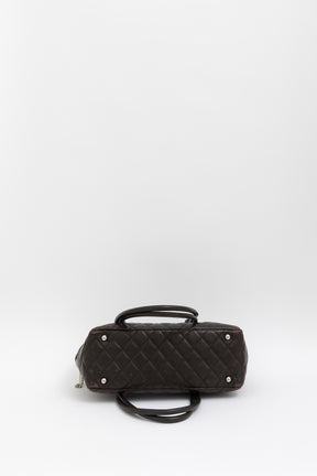 Quilted Shoulder Bowling Bag