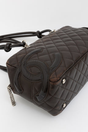 Quilted Shoulder Bowling Bag
