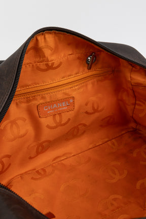 Quilted Shoulder Bowling Bag