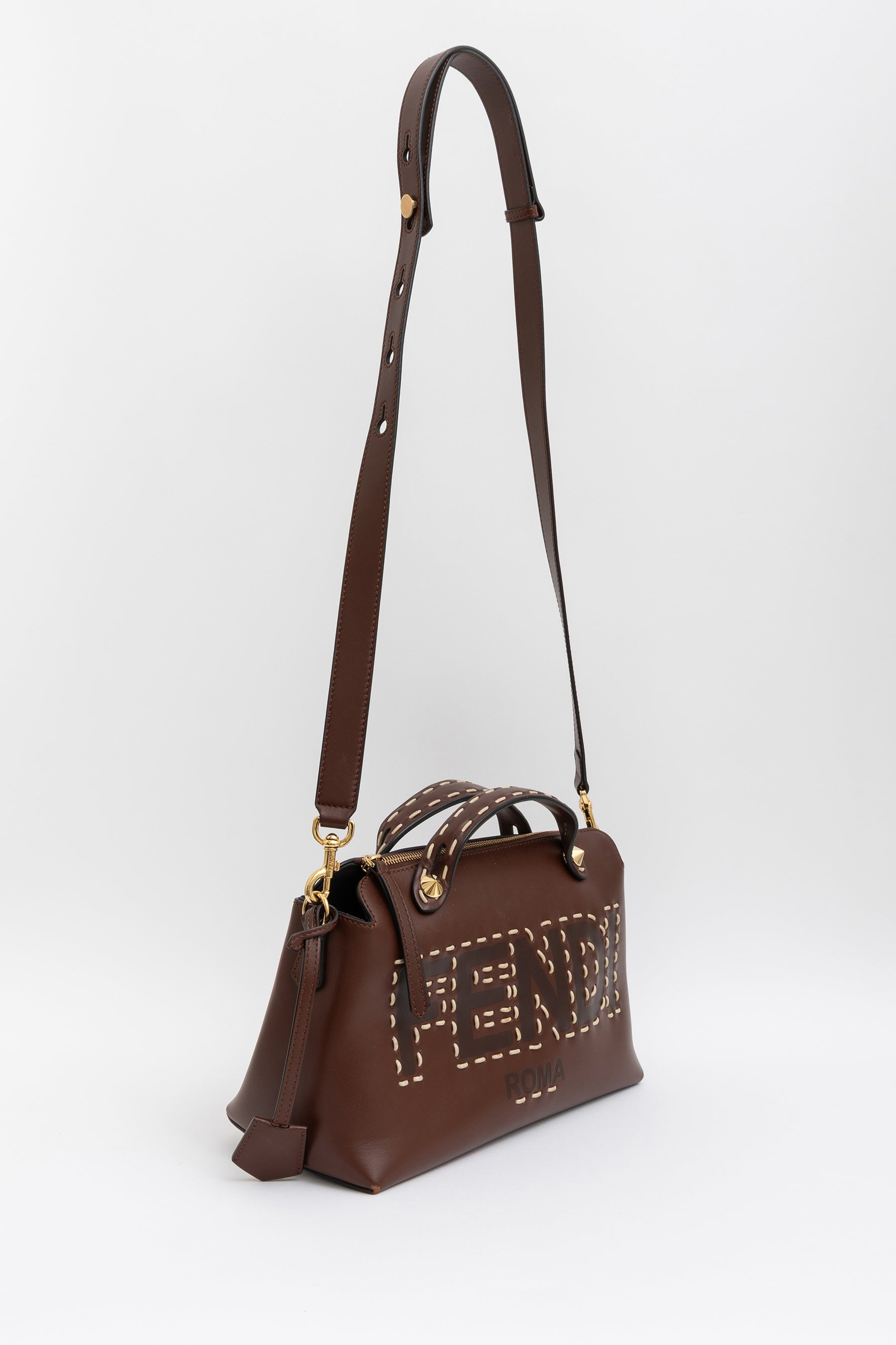 By The Way Medium Stitched Leather Bag
