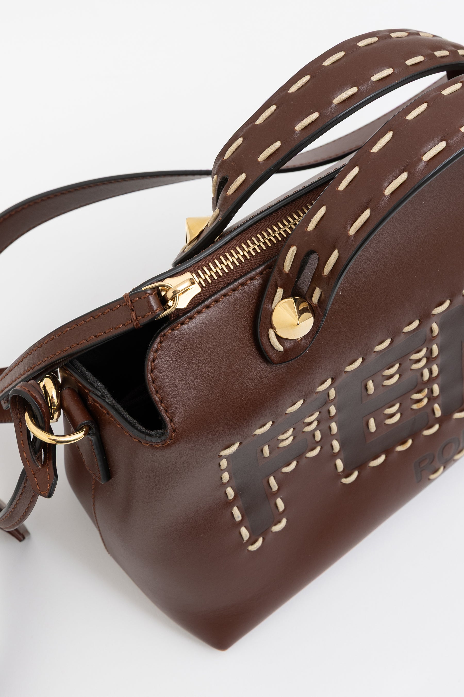 By The Way Medium Stitched Leather Bag