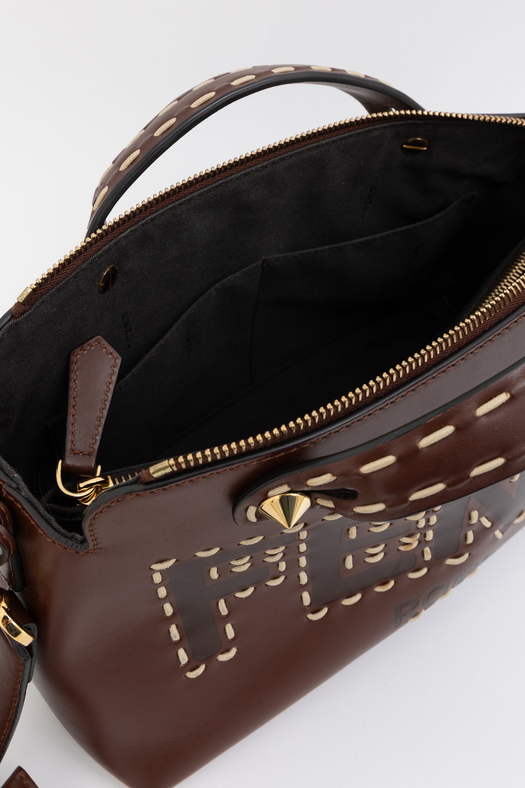 By The Way Medium Stitched Leather Bag