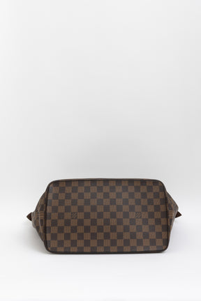 Damier Ebene Zipped Tote Bag