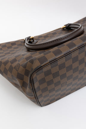 Damier Ebene Zipped Tote Bag
