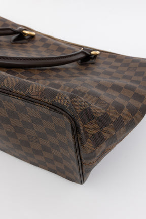 Damier Ebene Zipped Tote Bag