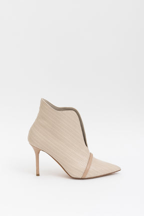 Textured Ankle Boots