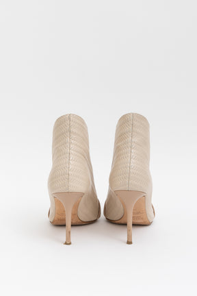 Textured Ankle Boots