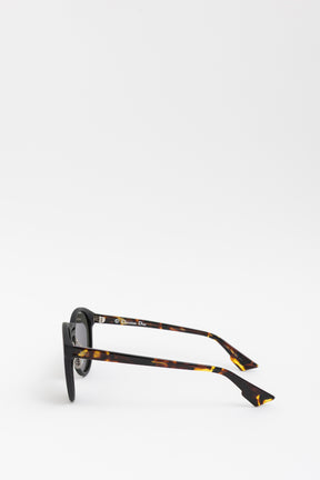 Tortoishell Round Sunglasses