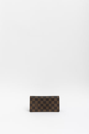 Damier Ebene Continental Flap Wallet