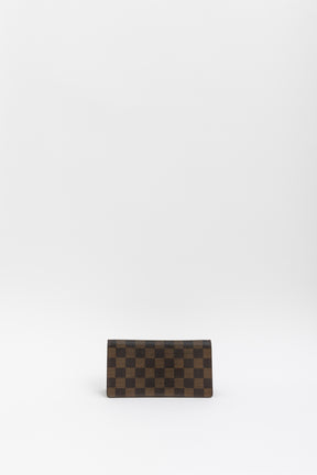 Damier Ebene Continental Flap Wallet