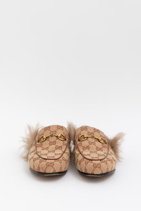 Monogram Shearling Loafers