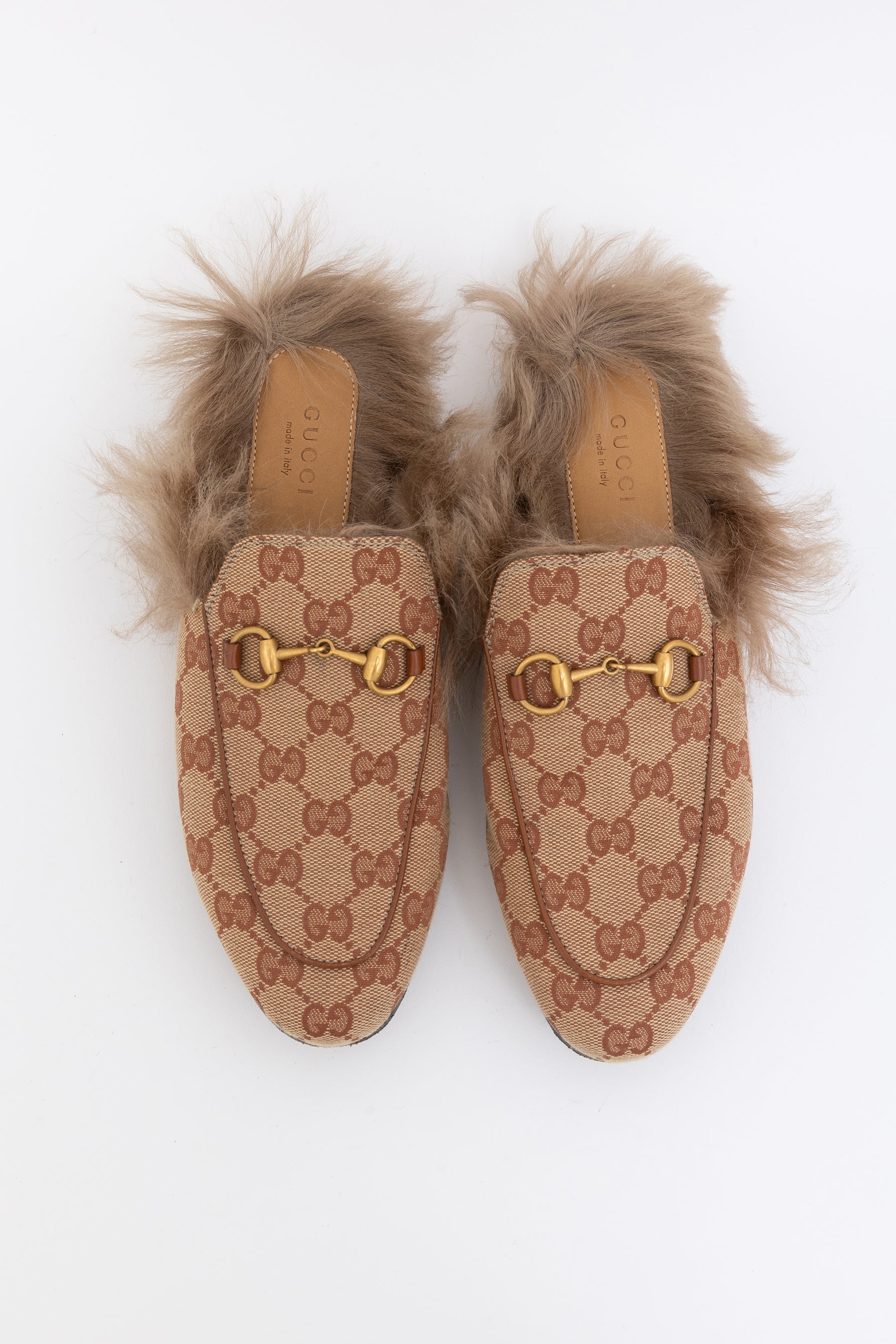 Monogram Shearling Loafers