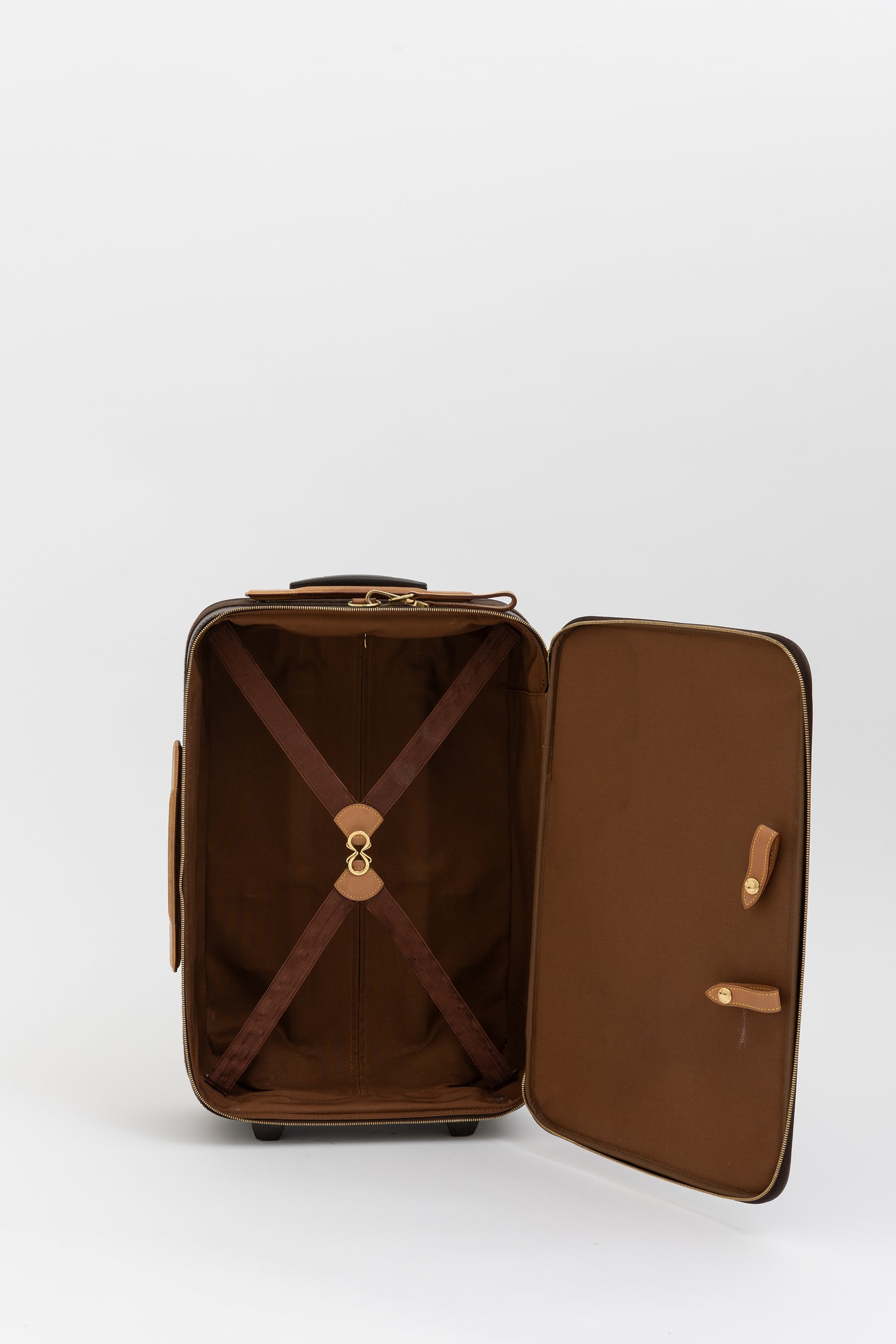 Monogram Canvas Pegas 55 Vintage Suitcase