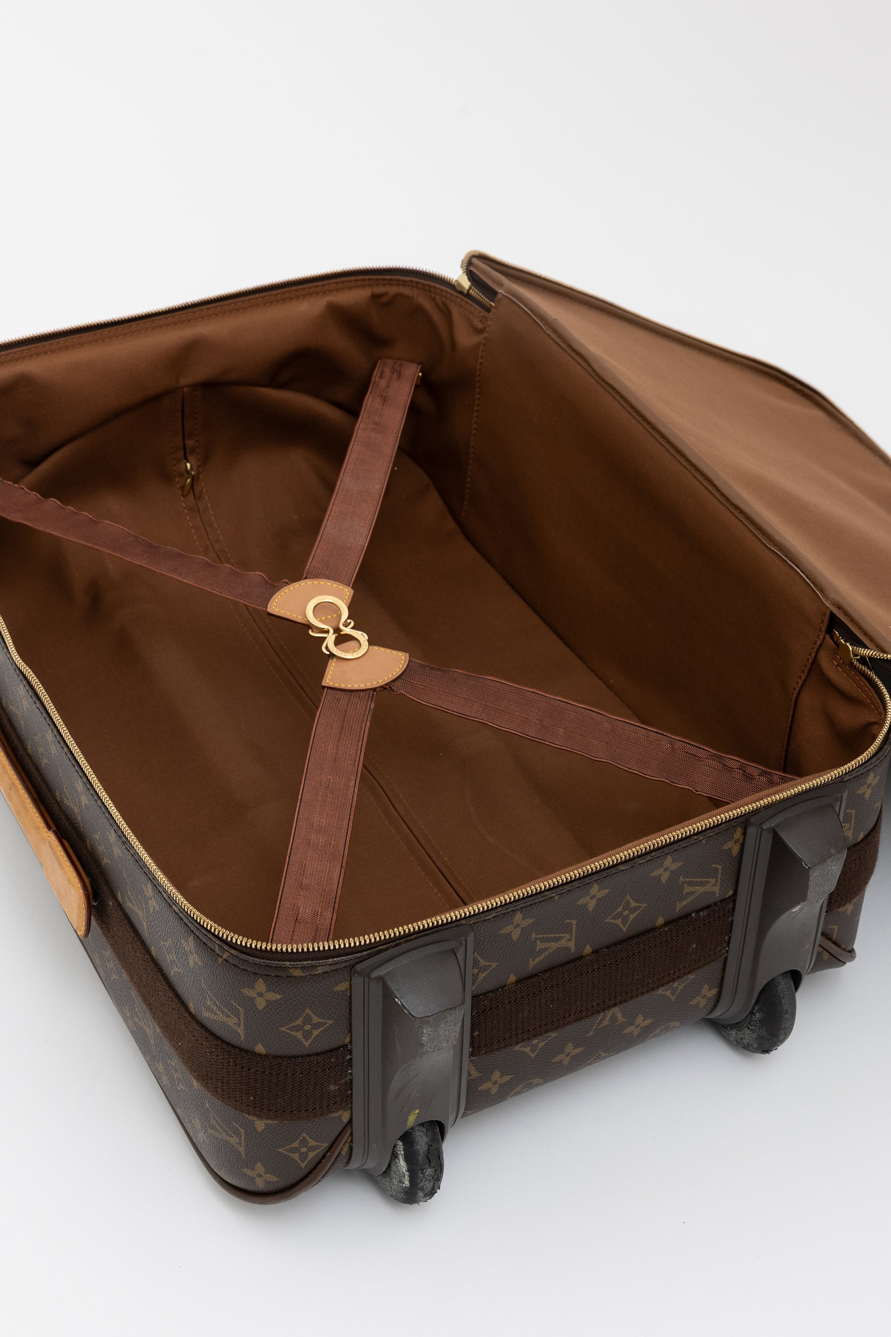 Monogram Canvas Pegas 55 Vintage Suitcase