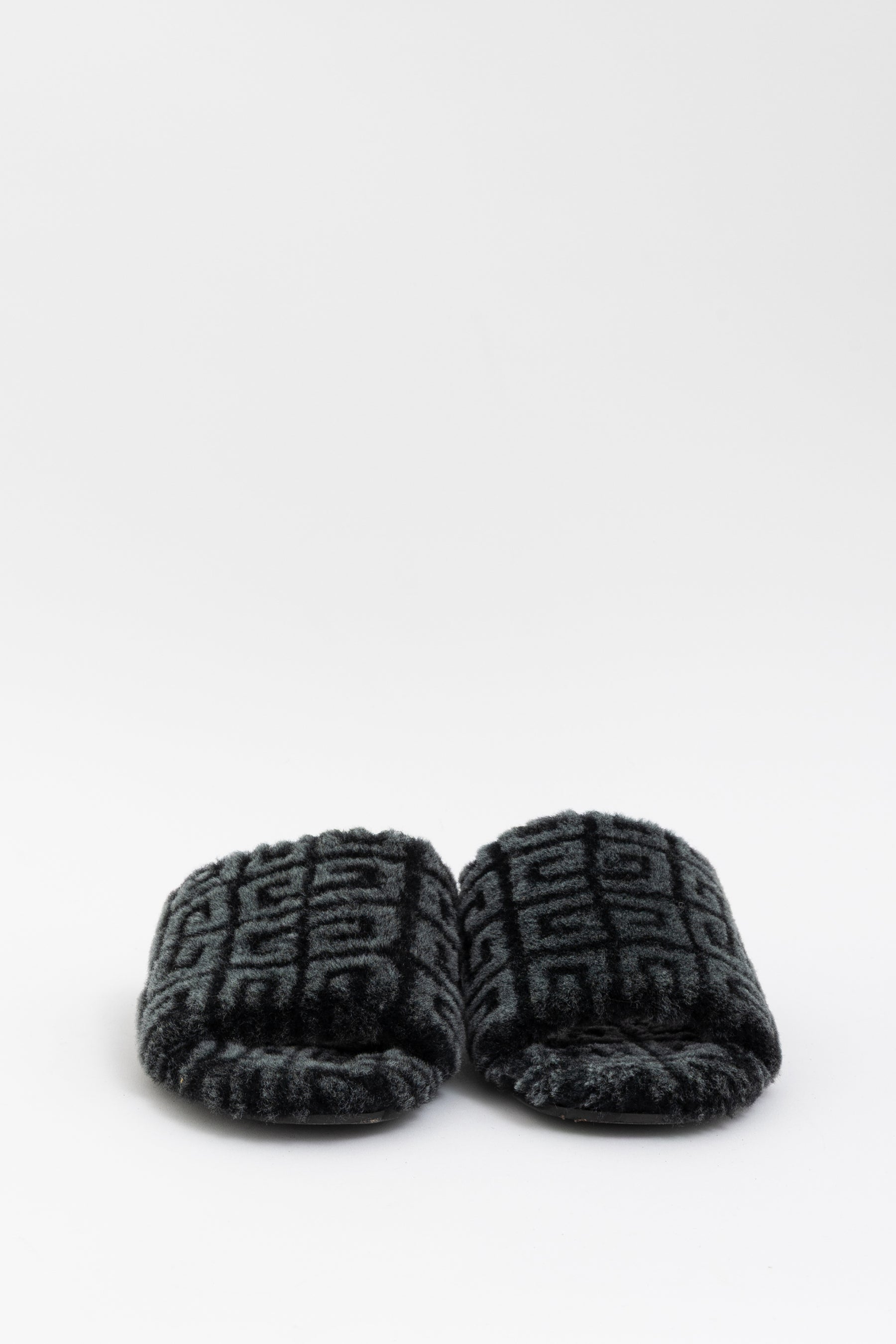 Shearling Slide Sandals