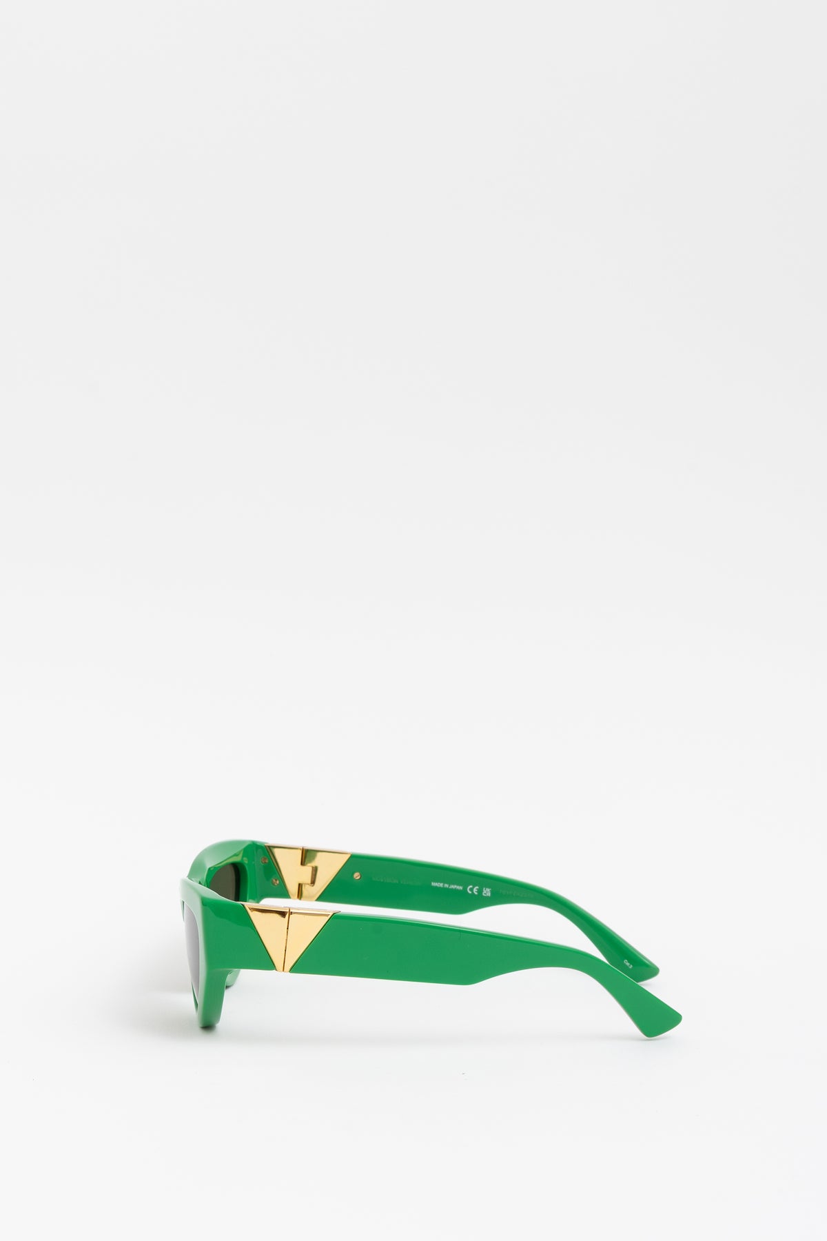Parakeet Green Cat Eye Sunglasses