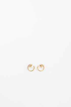 Offspring Diamond Open Stud Earrings