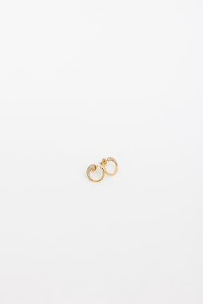 Offspring Diamond Open Stud Earrings
